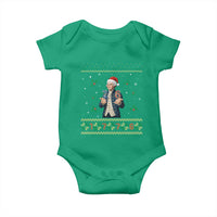 George Washington 67 Meme Baby Onesie Funny Christmas Ugly Sweater Gift - Wonder Print Shop