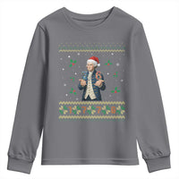 George Washington 67 Meme Youth Sweatshirt Funny Christmas Ugly Sweater Gift - Wonder Print Shop
