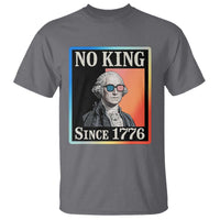 George Washington No Kings Since 1776 T Shirt Funny Political Meme Gift - Wonder Print Shop