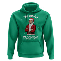 Funny Merry No Kings Since 1776 George Washington Hoodie Christmas Gift - Wonder Print Shop