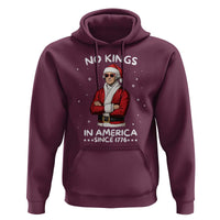 Funny Merry No Kings Since 1776 George Washington Hoodie Christmas Gift - Wonder Print Shop
