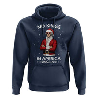 Funny Merry No Kings Since 1776 George Washington Hoodie Christmas Gift - Wonder Print Shop