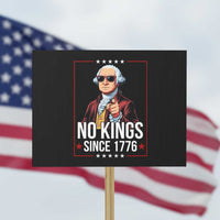 Funny George Washington No Kings 1776 Meme Vintage Gift Protest Sign - Wonder Print Shop