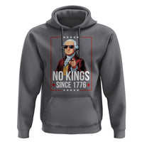 Funny George Washington No Kings 1776 Meme Vintage Gift Hoodie - Wonder Print Shop
