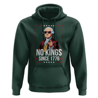Funny George Washington No Kings 1776 Meme Vintage Gift Hoodie - Wonder Print Shop