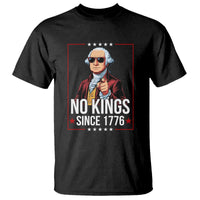 Funny George Washington No Kings 1776 Meme Vintage Gift T Shirt - Wonder Print Shop
