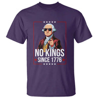 Funny George Washington No Kings 1776 Meme Vintage Gift T Shirt - Wonder Print Shop