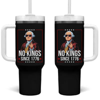 Funny George Washington No Kings 1776 Meme Vintage Gift Tumbler With Handle - Wonder Print Shop