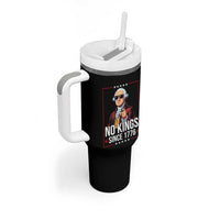 Funny George Washington No Kings 1776 Meme Vintage Gift Tumbler With Handle - Wonder Print Shop