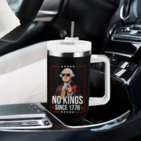 Funny George Washington No Kings 1776 Meme Vintage Gift Tumbler With Handle - Wonder Print Shop