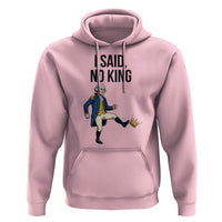 George Washington Kicking Crown Hoodie Funny No Kings Meme Gift - Wonder Print Shop