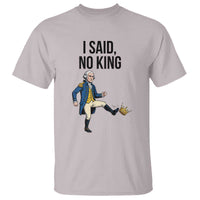 George Washington Kicking Crown T Shirt Funny No Kings Meme Gift - Wonder Print Shop