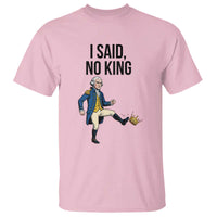 George Washington Kicking Crown T Shirt Funny No Kings Meme Gift - Wonder Print Shop
