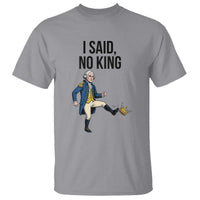George Washington Kicking Crown T Shirt Funny No Kings Meme Gift - Wonder Print Shop