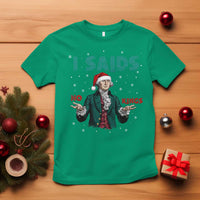 Funny George Washington I Said No Kings T Shirt Christmas Patriotic Gift - Wonder Print Shop