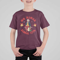 George Washington No Kings Since 1776 T Shirt For Kid Christmas Gift Idea - Wonder Print Shop