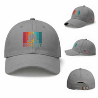 Vintage Ice Hockey Goalie Baseball Cap Bring It Quote Gift For Fan