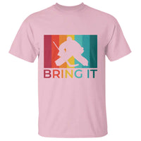 Vintage Ice Hockey Goalie T Shirt Bring It Quote Gift For Fan - Wonder Print Shop