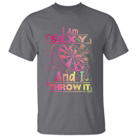 I Am Sexy And I Throw It T Shirt Sexy Dart Player Gift - Wonder Print Shop