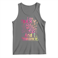 I Am Sexy And I Throw It Tank Top Sexy Dart Player Gift - Wonder Print Shop