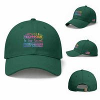 My Dart Technique Is Top Secret Baseball Cap Funny Dartist Gift