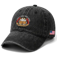 Just A Man Who Loves Darts And Beer Washed Cotton Baseball Cap Funny Dart Player