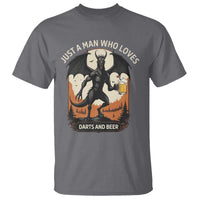 Funny Jersey Devil Loves Darts And Beer T Shirt Cryptid Lover Gift - Wonder Print Shop