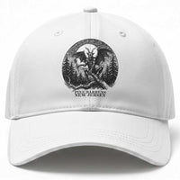 Jersey Devil Playing Dart Baseball Cap Gothic Horror Gift Pine Barrens New Jersey