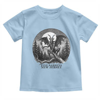 Jersey Devil Playing Dart Toddler T Shirt Gothic Horror Gift Pine Barrens New Jersey - Wonder Print Shop