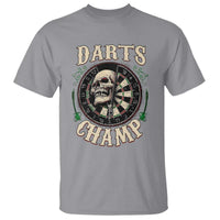 Skull Dartboard Retro Vintage T Shirt Darts Player Champion Gift - Wonder Print Shop