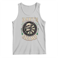 Skull Dartboard Retro Vintage Tank Top Darts Player Champion Gift - Wonder Print Shop
