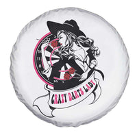 Funny Crazy Darts Lady Spare Tire Cover Coolest Girls Play Darts - Wonder Print Shop