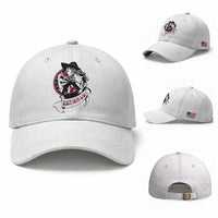 Funny Crazy Darts Lady Baseball Cap Coolest Girls Play Darts