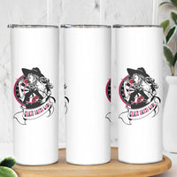 Funny Crazy Darts Lady Skinny Tumbler Coolest Girls Play Darts - Wonder Print Shop