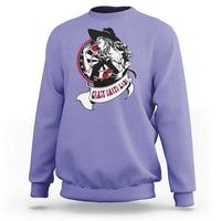 Funny Crazy Darts Lady Sweatshirt Coolest Girls Play Darts - Wonder Print Shop