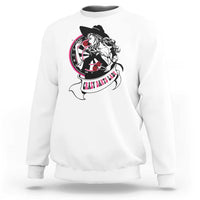 Funny Crazy Darts Lady Sweatshirt Coolest Girls Play Darts - Wonder Print Shop