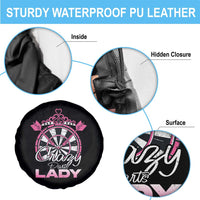 Crazy Darts Lady Spare Tire Cover Funny Pub Game Gift For Women - Wonder Print Shop
