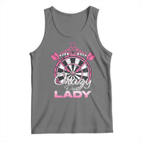 Crazy Darts Lady Tank Top Funny Pub Game Gift For Women - Wonder Print Shop