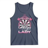 Crazy Darts Lady Tank Top Funny Pub Game Gift For Women - Wonder Print Shop