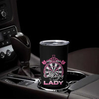 Crazy Darts Lady Tumbler Cup Funny Pub Game Gift For Women - Wonder Print Shop