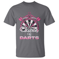 Queen Of Darts T Shirt Funny Dart Gift For Women - Wonder Print Shop