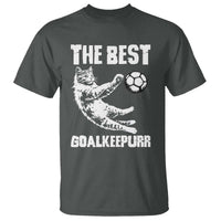 The Best Cat Goalkeeper T Shirt Soccer Player Gift