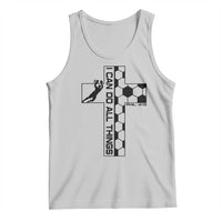 I Can Do All Things Through Soccer Christian Faith Gift Tank Top