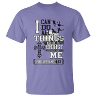 Soccer Christian Gift T Shirt I Can Do All Things Through Christ