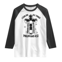 I Can Do All Things Through Christ Raglan Shirt Christian Soccer Faith