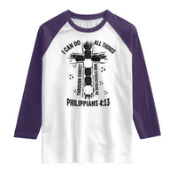 I Can Do All Things Through Christ Raglan Shirt Christian Soccer Faith