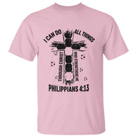 I Can Do All Things Through Christ T Shirt Christian Soccer Faith