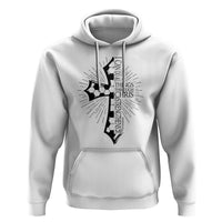 I Can Do All Things Through Christ Hoodie Christian Soccer Cross Gift