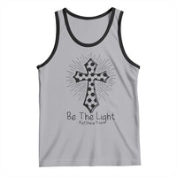 Be The Light Matthew 5 14 Tank Top Christian Soccer Faith Gift