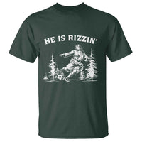 He Is Rizzin T Shirt Christian Soccer Funny Gift For Believers